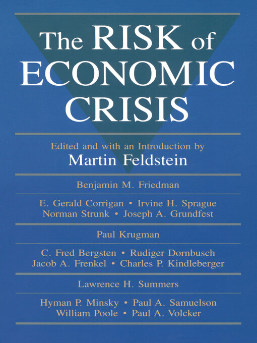 Title details for The Risk of Economic Crisis by Martin Feldstein - Available